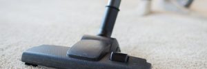 Vacuuming Carpets