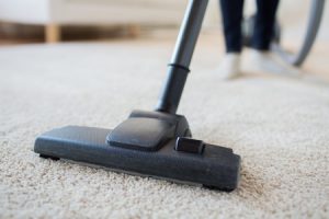 Vacuuming Carpets 
